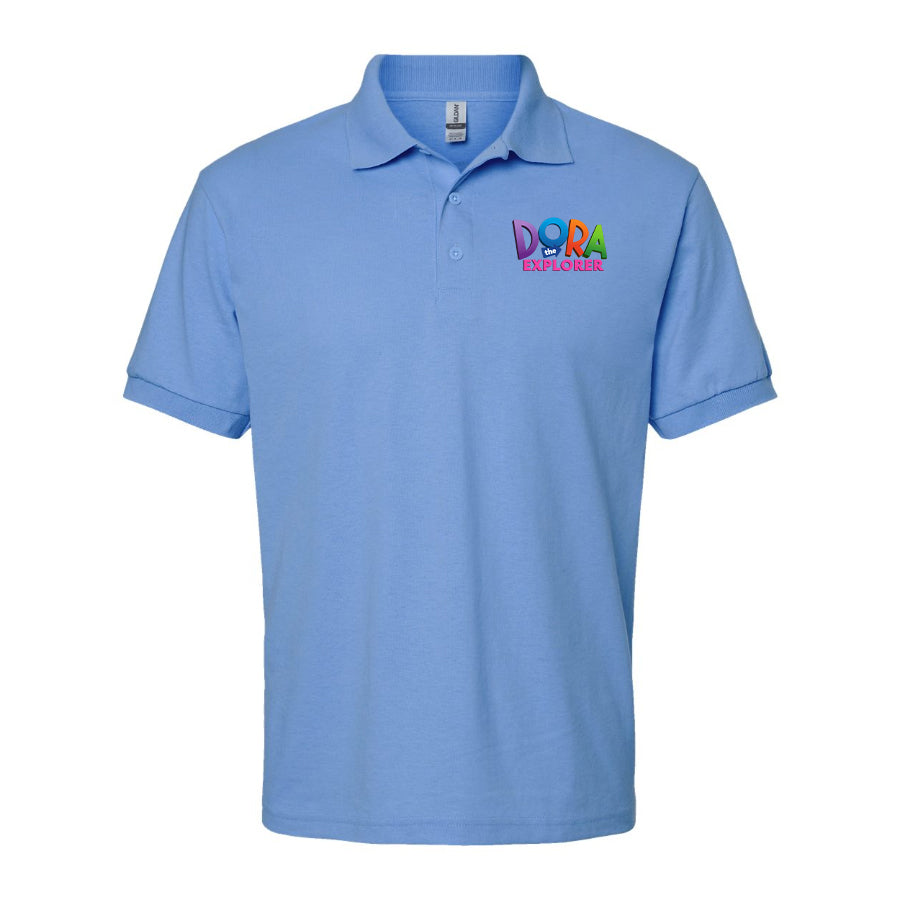 Men's Dora The Explorer Cartoon Dry Blend Polo