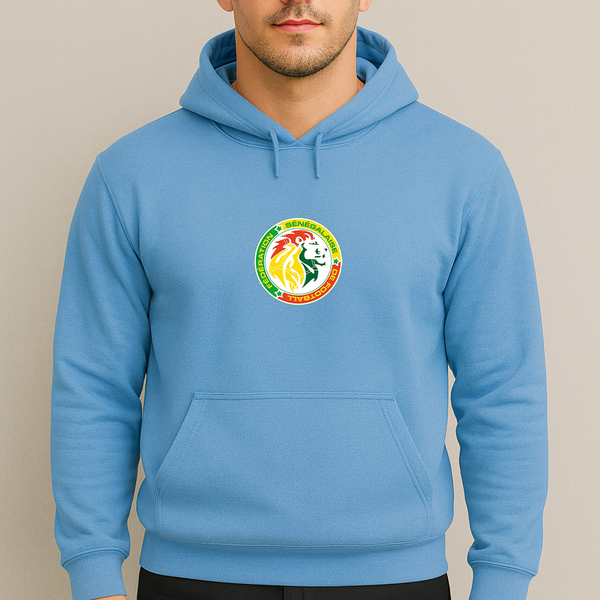Men's Senegal National Soccer Team Pullover Hoodie