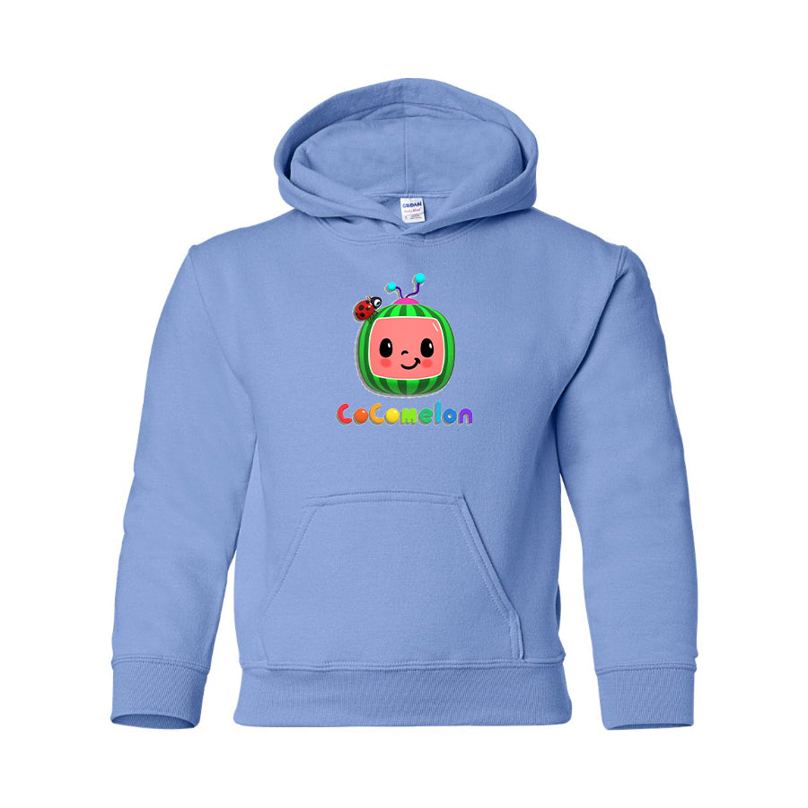 Youth Kids Cocomelon Cartoon Pullover Hoodie