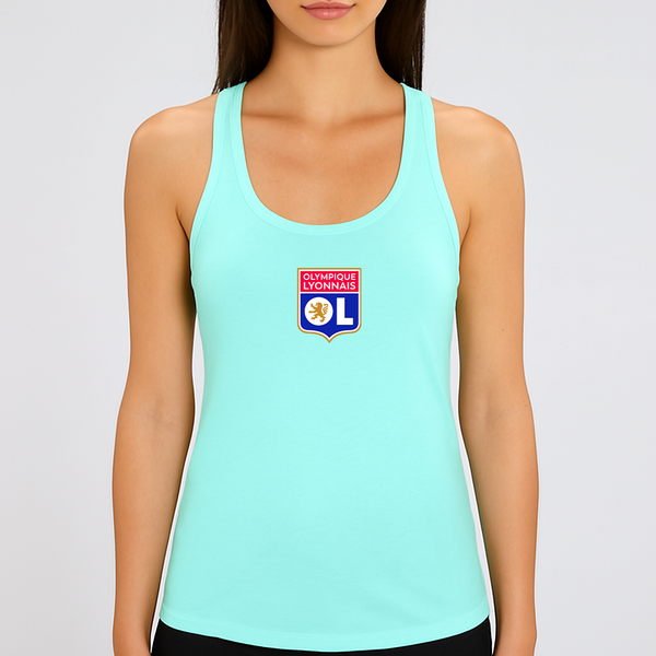 Women's Olympique Lyonnais FC Racerback Tank Top