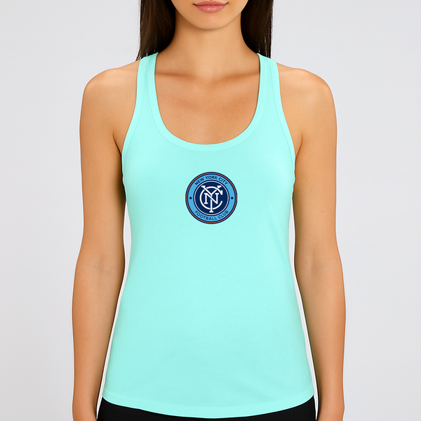 Women's New York City FC Racerback Tank Top