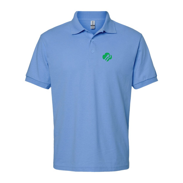 Men's Girl Scouts Logo Dry Blend Polo