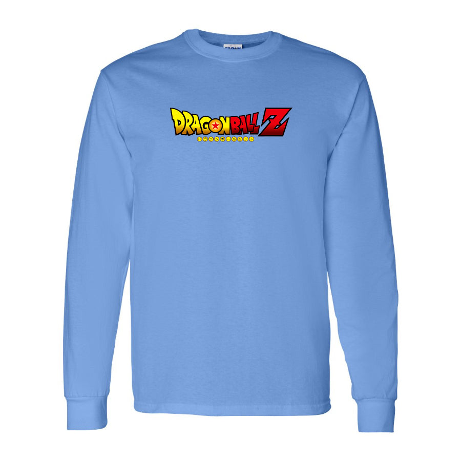 Men's Dragon Ball Z Cartoon Title Long Sleeve T-Shirt