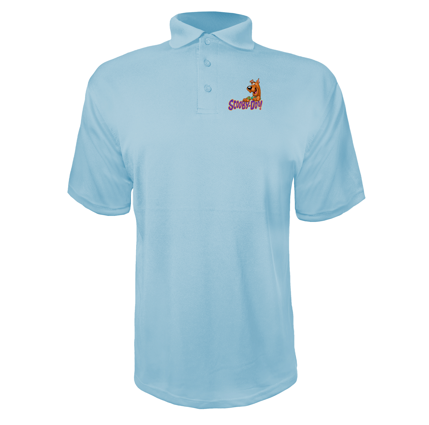 Men's Scooby Doo Cartoon Polyester Polo