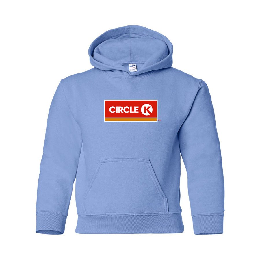 Youth Kids Circle K Gas Station Pullover Hoodie