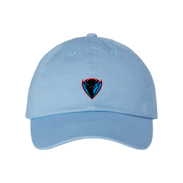 DePaul Blue Demons  Valucap Adult Bio-Washed Classic Dad Hat