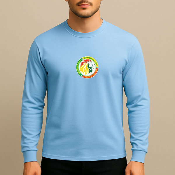 Men's Senegal National Soccer Team Long Sleeve T-Shirt