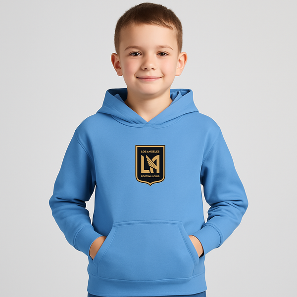 Youth Kids LAFC Los Angeles Football Club Pullover Hoodie