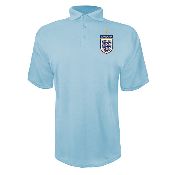 Men's England National Soccer Team  Polyester Polo
