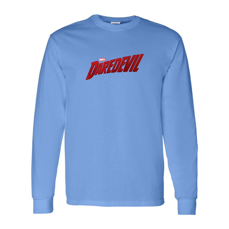 Men's Daredevil Marvel Superhero Long Sleeve T-Shirt