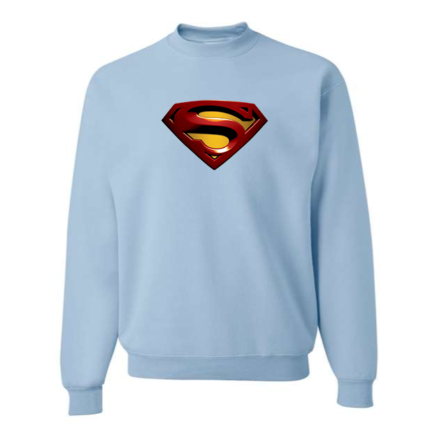 Men's Superman Superhero Crewneck Sweatshirt