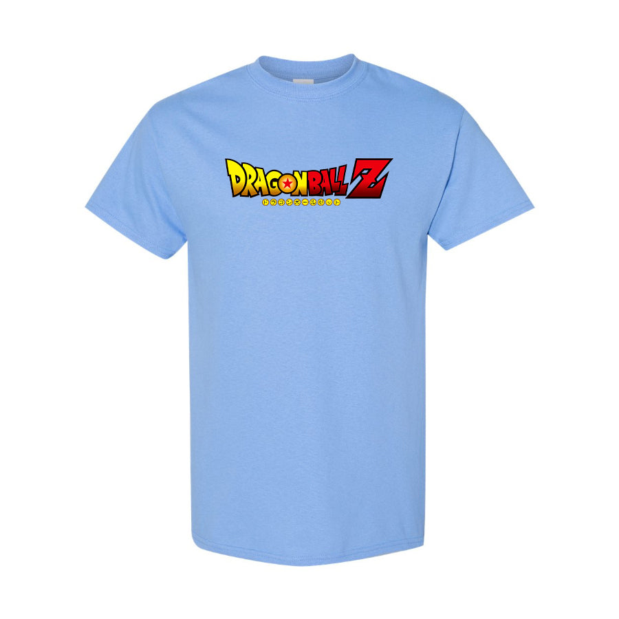 Men's Dragon Ball Z Cartoon Title Cotton T-Shirt