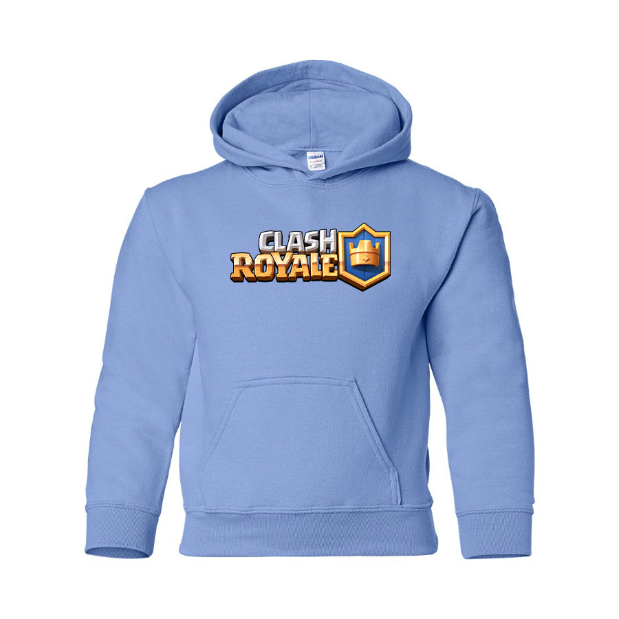 Youth Kids Clash Royale Game Pullover Hoodie