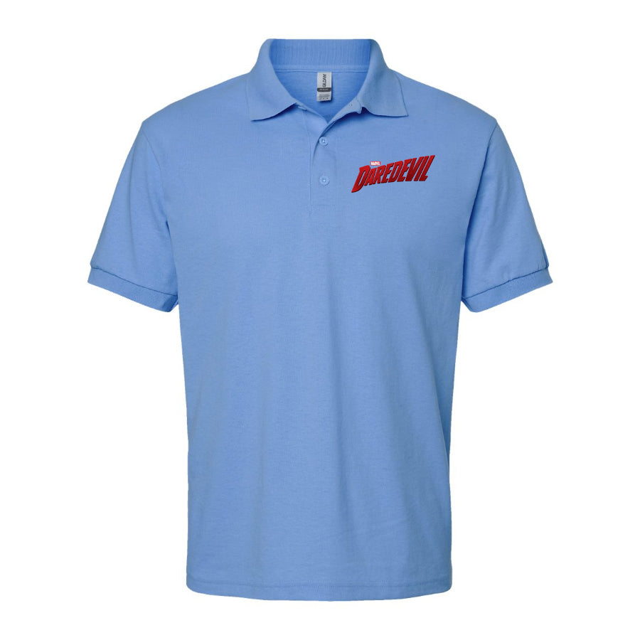 Men's Daredevil Marvel Superhero Dry Blend Polo