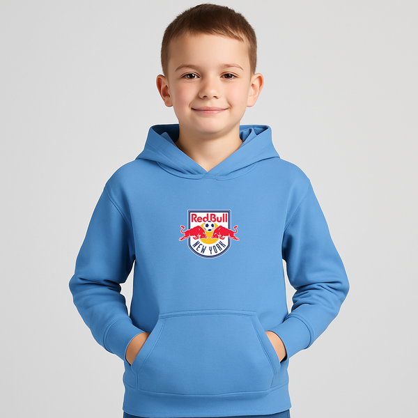 Youth Kids New York Red Bulls FC Pullover Hoodie