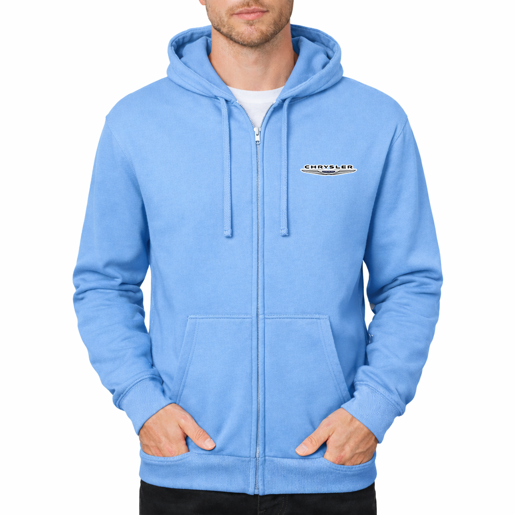Men's Chrysler Car Zipper Hoodie