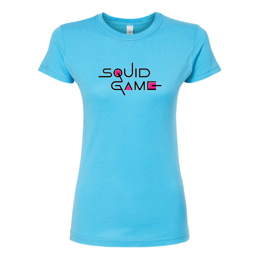 Women's Squid Game Show Round Neck T-Shirt