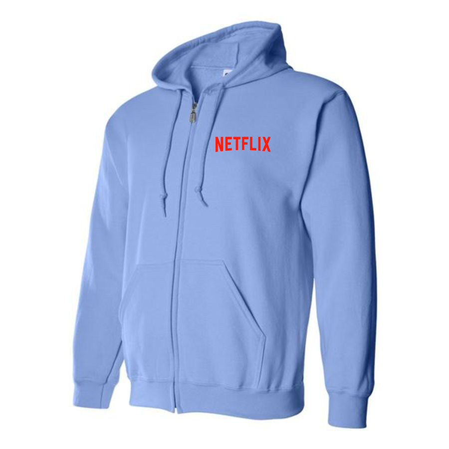 Men's Netflix Movie Show Zipper Hoodie