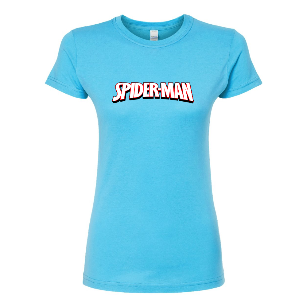 Women's Spider-Man Marvel Comics Superhero Round Neck T-Shirt