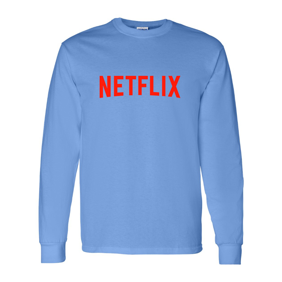 Men's Netflix Movie Show Long Sleeve T-Shirt