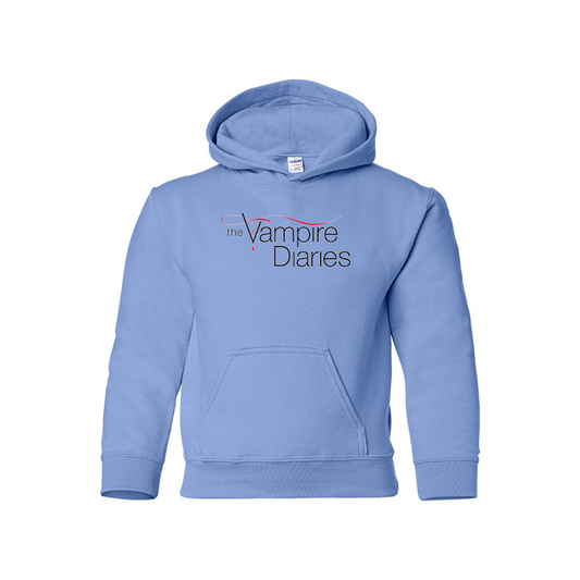 Youth Kids The Vampire Diaries Series Show Pullover Hoodie