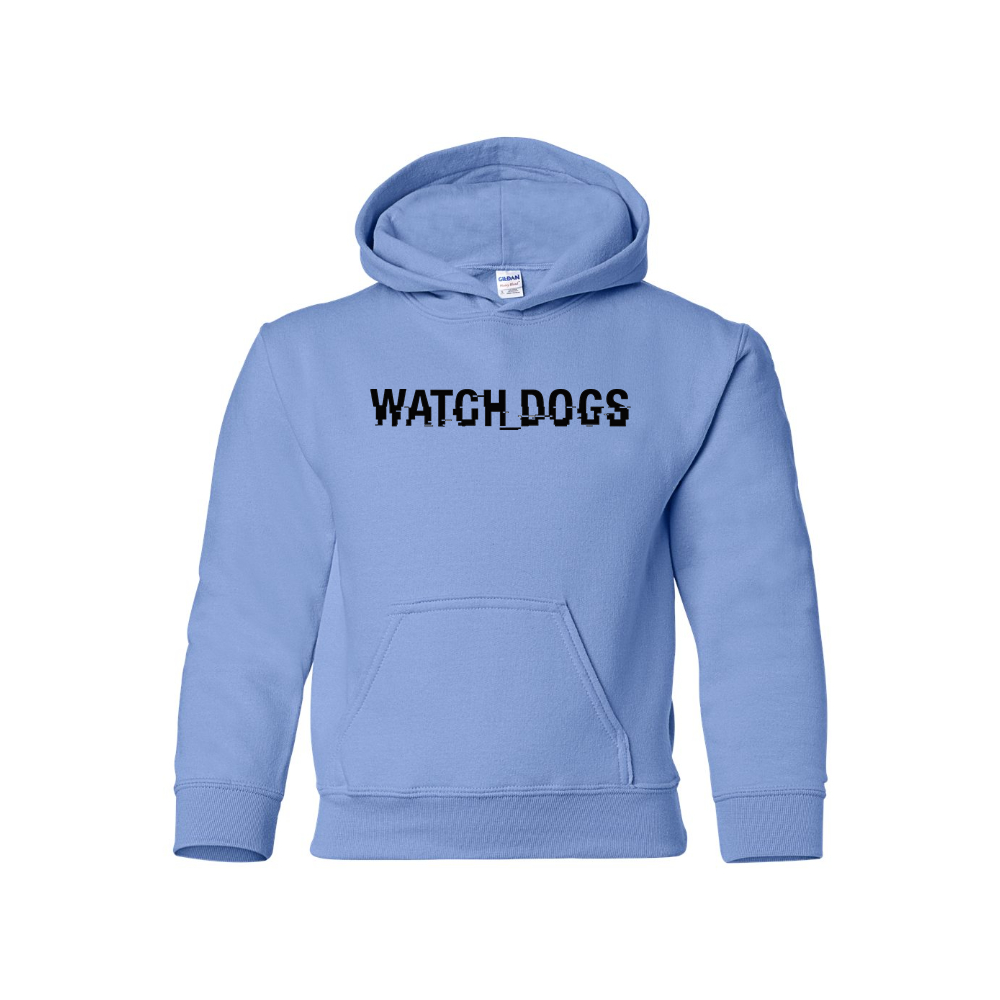 Youth Kids Watch Dogs Video Game Pullover Hoodie