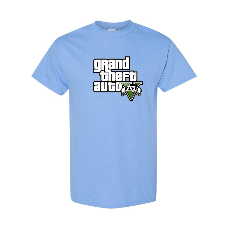 Men's GTA 5 Grand Theft Auto V Cotton T-Shirt Game