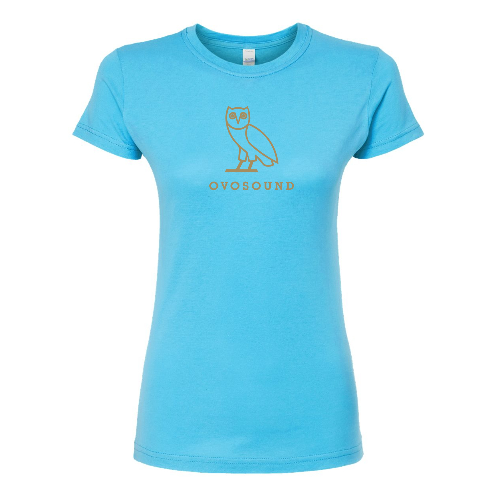 Women's Ovosound Drake Music Round Neck T-Shirt