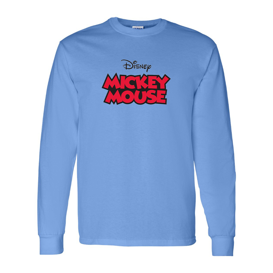 Youth Kids Mickey Mouse Disney Long Sleeve T-Shirt