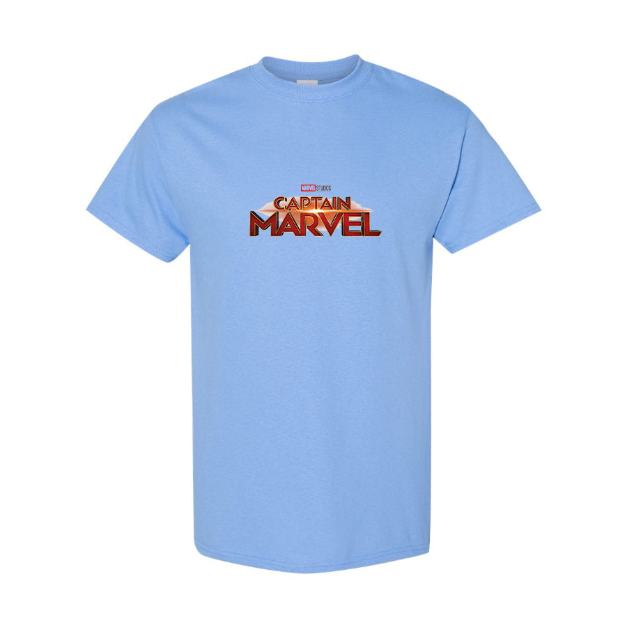 Youth Kids Captain Marvel Superhero  Cotton T-Shirt