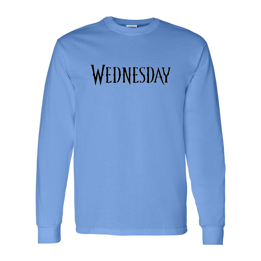 Youth Kids Wednesday Show Long Sleeve T-Shirt