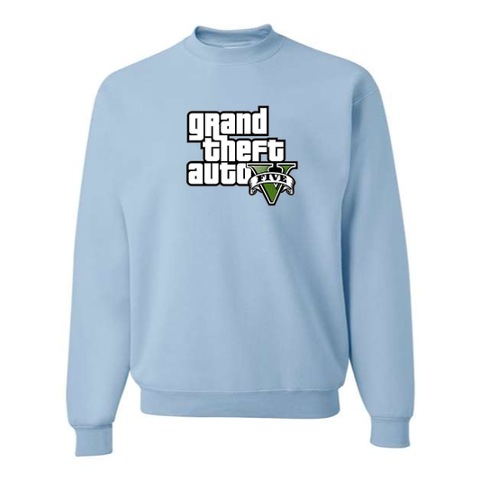 Men's GTA 5 Grand Theft Auto V Crewneck Sweatshirt Game