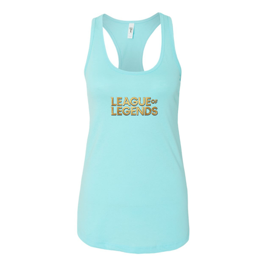 Women's League of Legends Game Racerback Tank Top