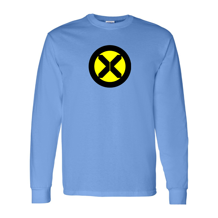 Men's X-Men Marvel Comics Superhero Long Sleeve T-Shirt