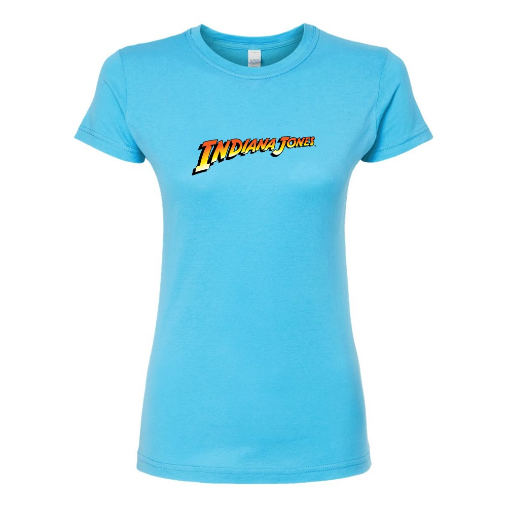 Women’s Indiana Jones Movie Round Neck T-Shirt