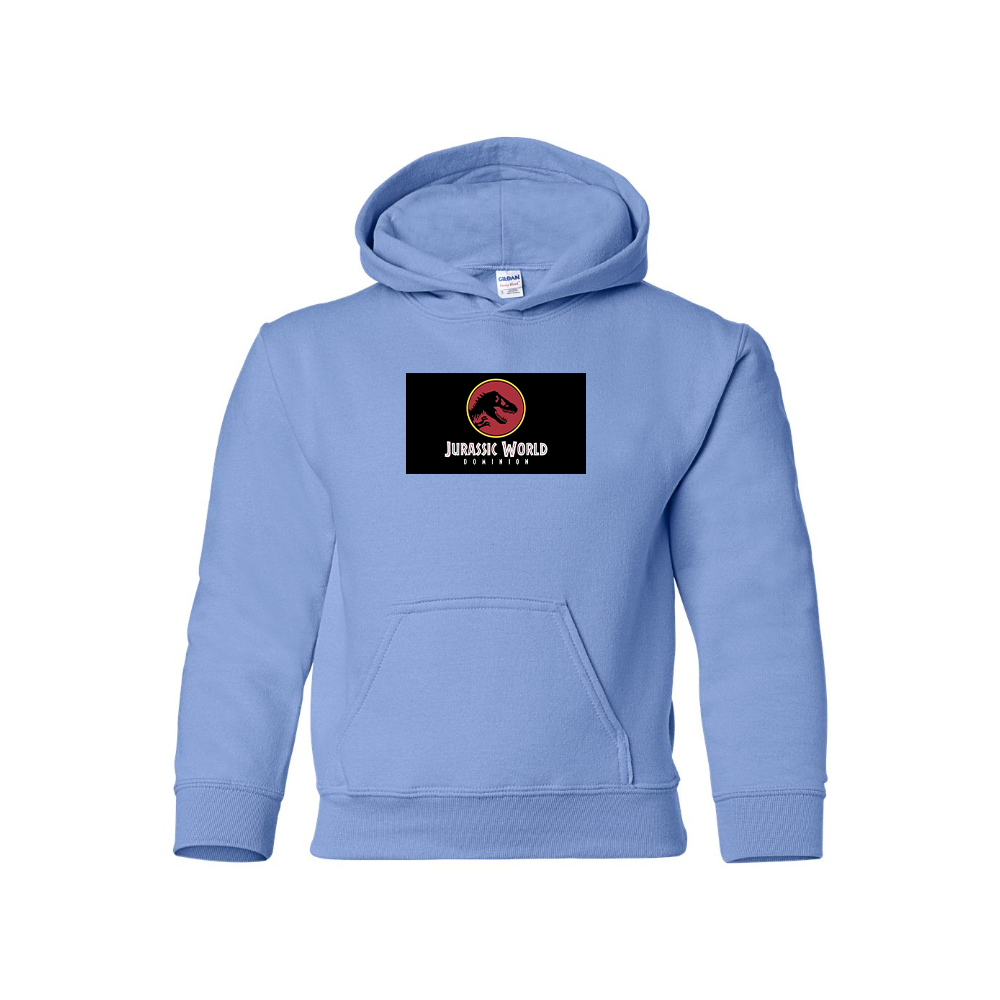 Youth Kids Jurassic World Dominion Movie Pullover Hoodie