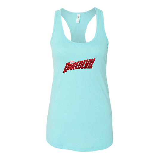 Women's Daredevil Marvel Superhero Racerback Tank Top