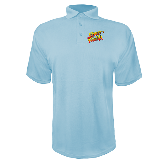 Men's Street Fighter Game Polyester Polo