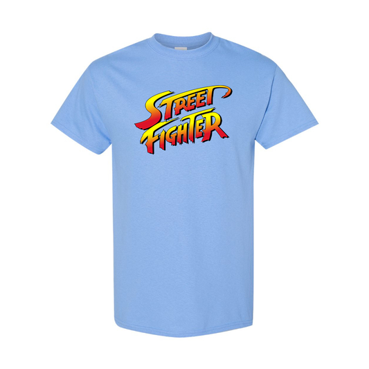 Men's Street Fighter Game Cotton T-Shirt
