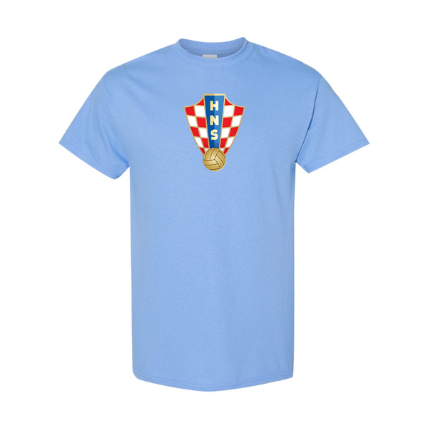 Men's Croatia National Soccer Team Cotton T-Shirt