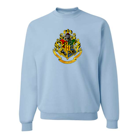 Men's Hogwarts Emblem Harry Potter Movie Crewneck Sweatshirt