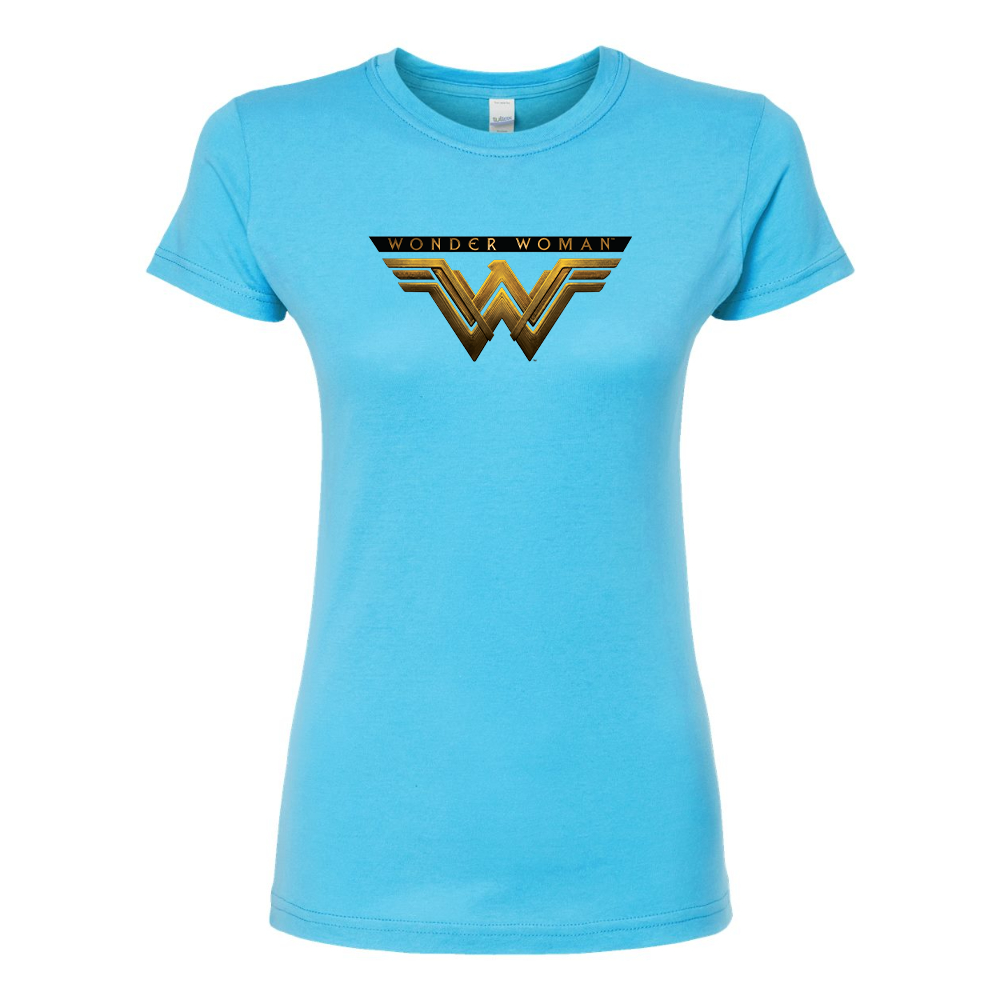 Women's Wonder Woman DC Superhero Round Neck T-Shirt