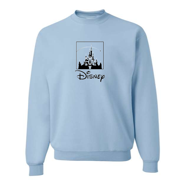 Men's Walt Disney Cartoon  Crewneck Sweatshirt