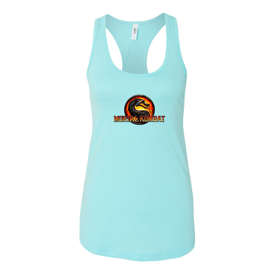 Women's Mortal Kombat Game Racerback Tank Top