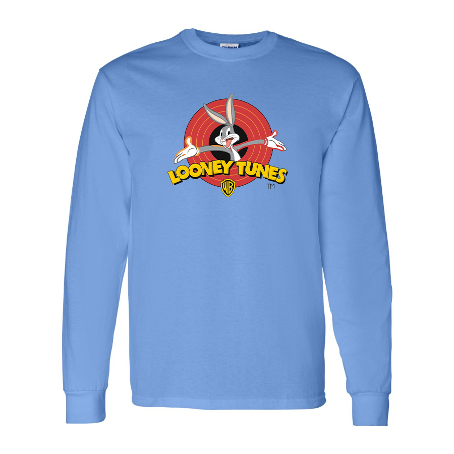 Youth Kids Looney Tunes Warner Brothers Cartoon Long Sleeve T-Shirt