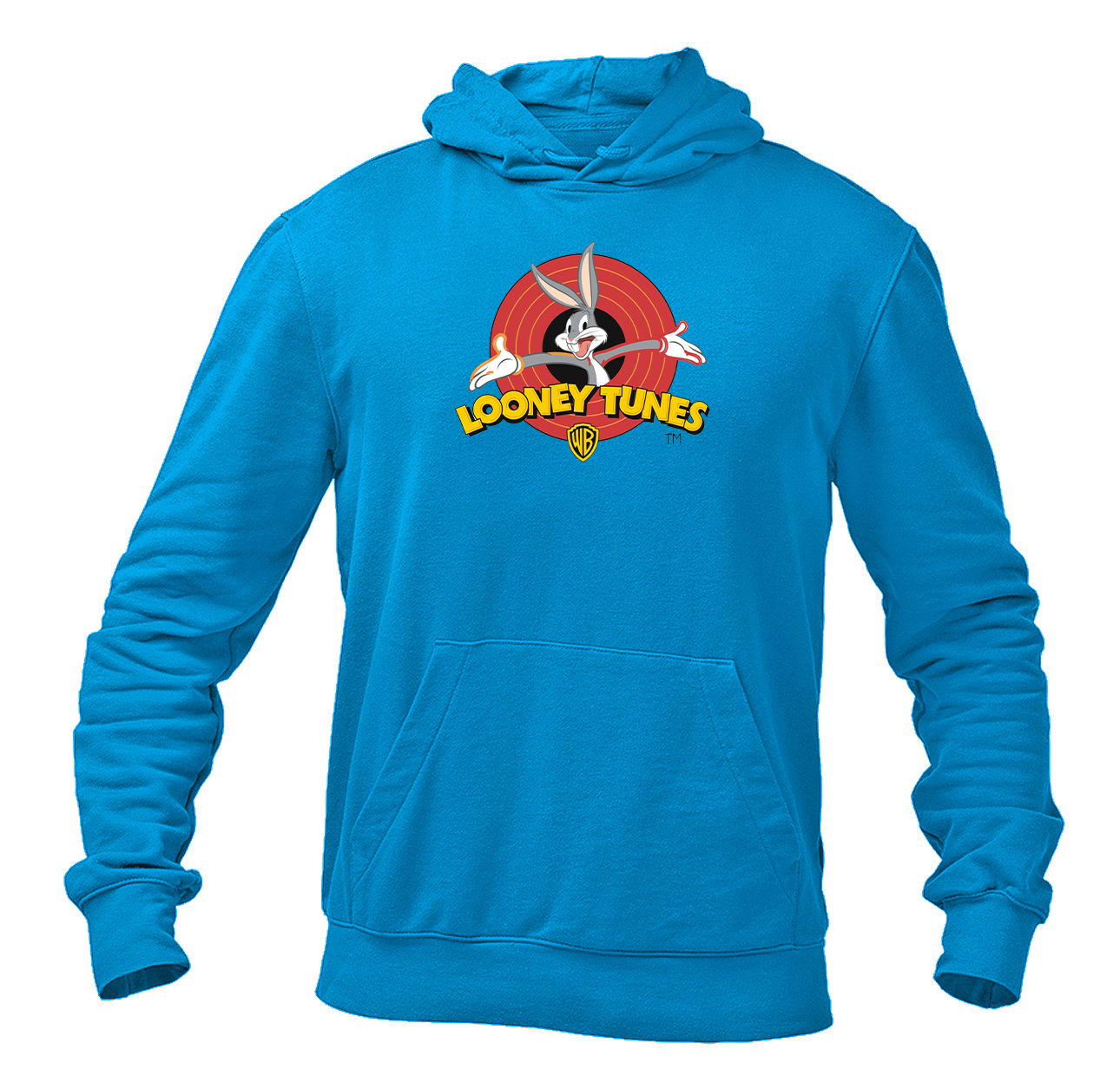 Men's Looney Tunes Warner Brothers Cartoon Pullover Hoodie