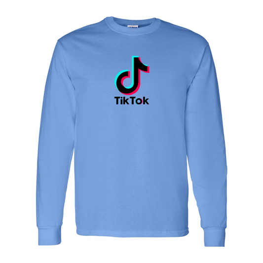 Youth Kids TikTok Social Long Sleeve T-Shirt