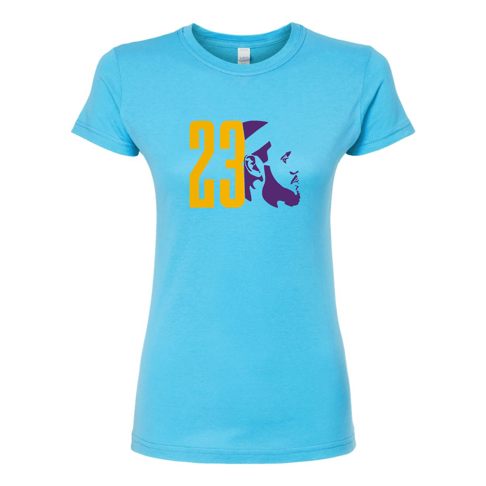 Women's Lebron James 23 Round Neck T-Shirt