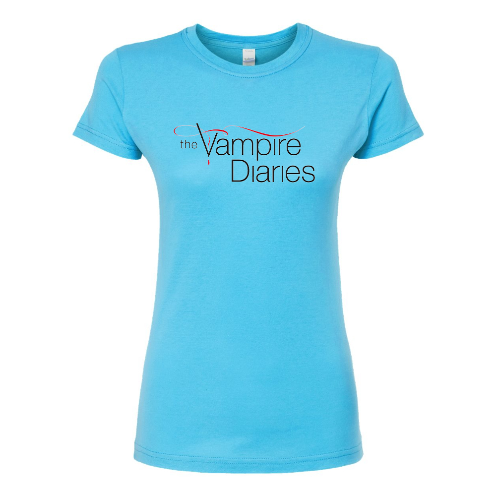 Women's The Vampire Diaries Series Show Round Neck T-Shirt