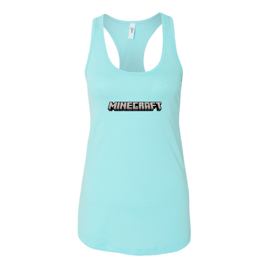 Women's Minecraft Game Racerback Tank Top